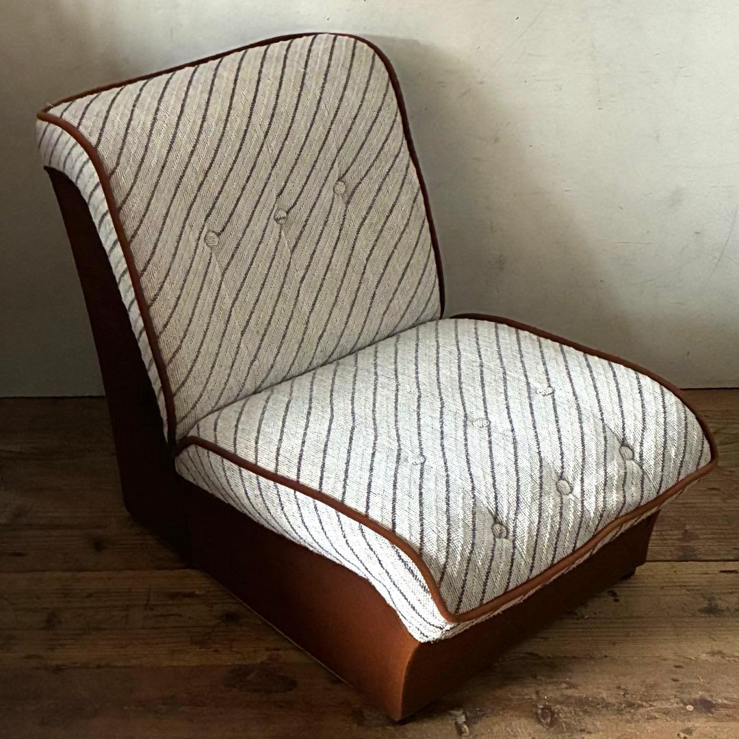 国産ヴィンテージ レトロポップ 1人掛け ソファ ラウンジ 喫茶店