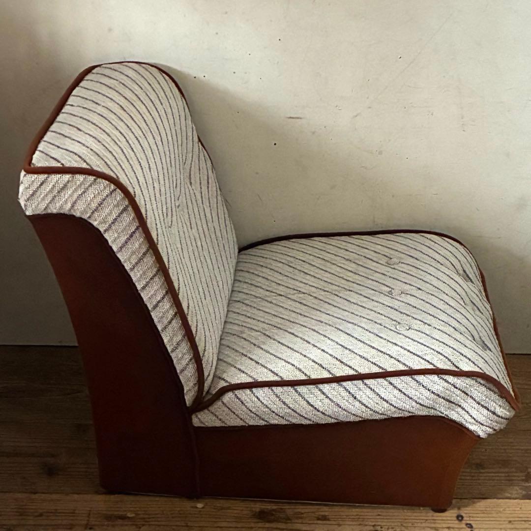 国産ヴィンテージ レトロポップ 1人掛け ソファ ラウンジ 喫茶店