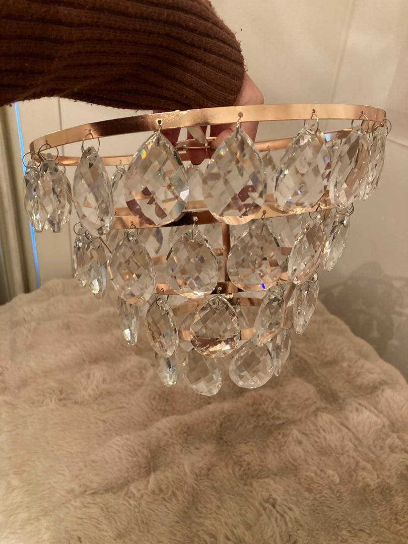 クリスタルシャンデリア 円形