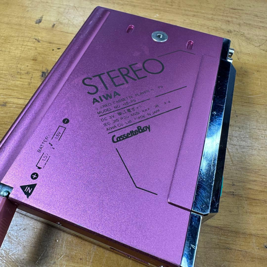 【ジャンク】AIWA アイワ Cassette Boy HS-P9