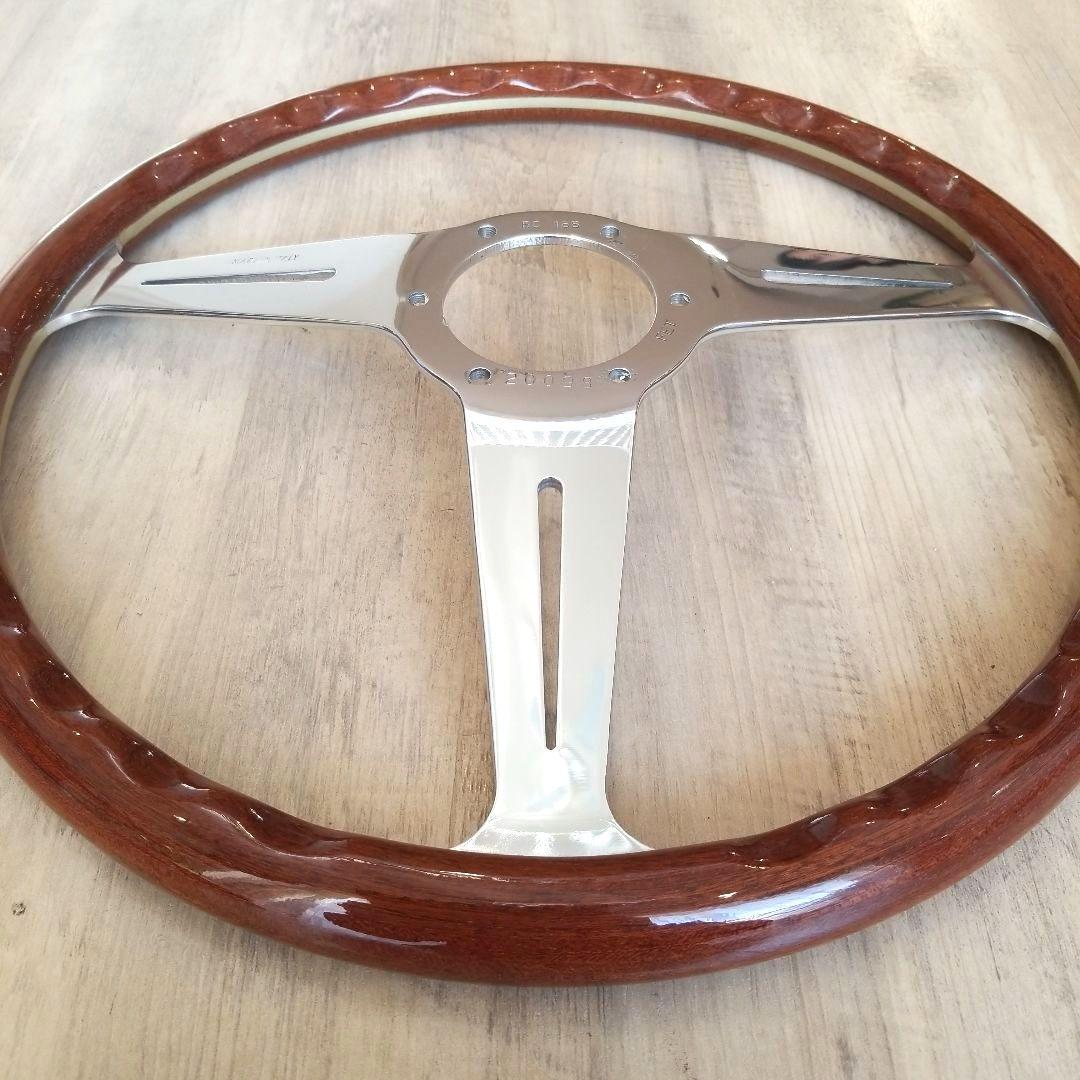 NARDI ナルディ/Viteウッド&ポリッシュスポークステアリング36Φ