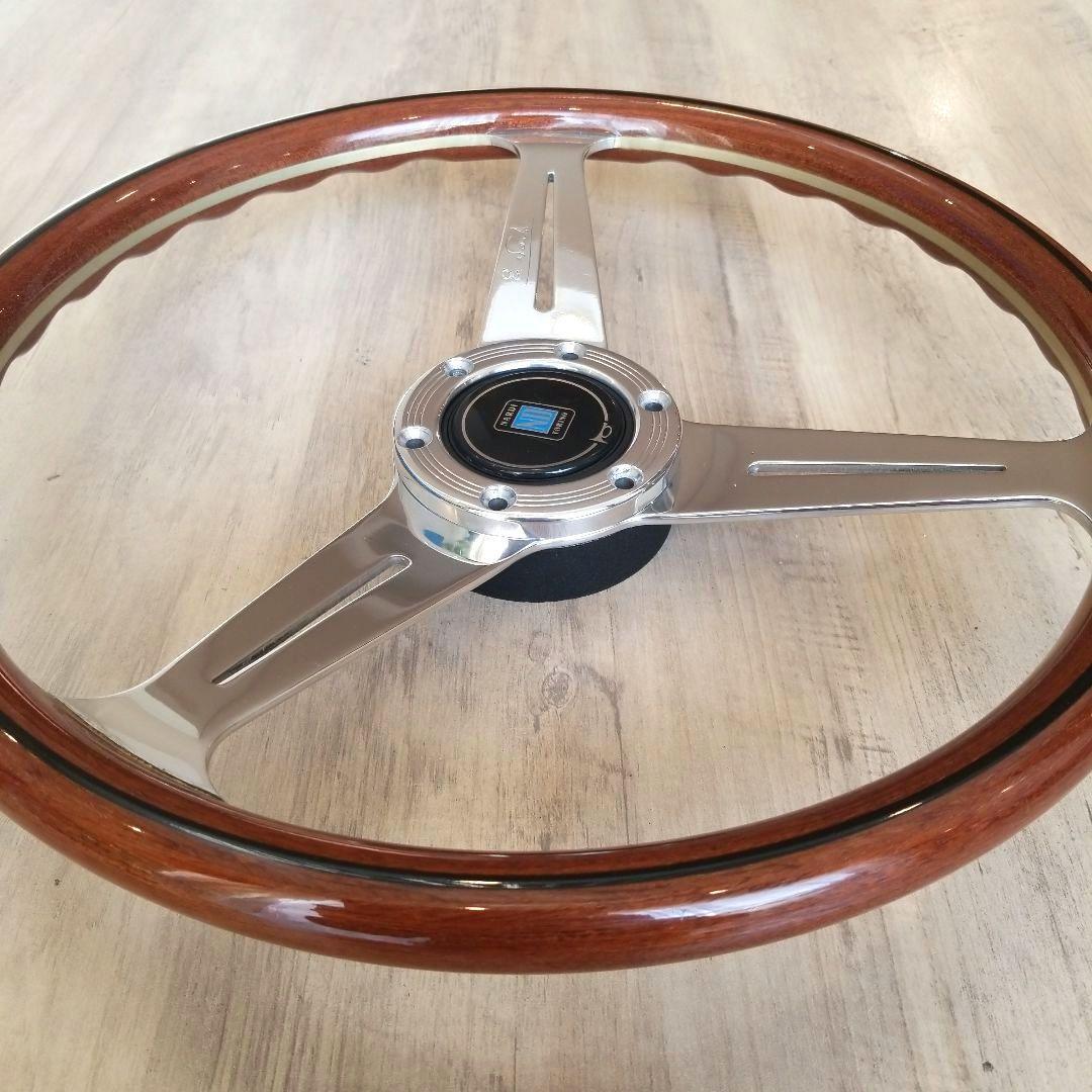 NARDI ナルディ/Viteウッド&ポリッシュスポークステアリング36Φ