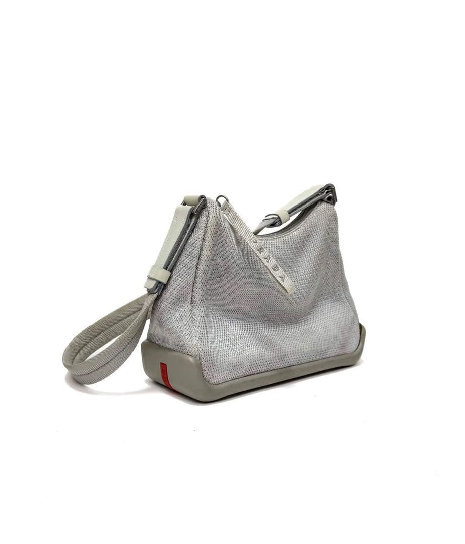 バッグ PRADA SPORT silver shoulder bag