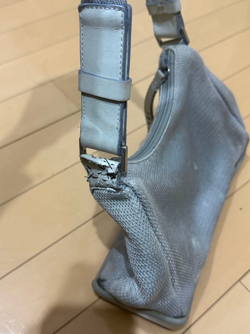 バッグ PRADA SPORT silver shoulder bag