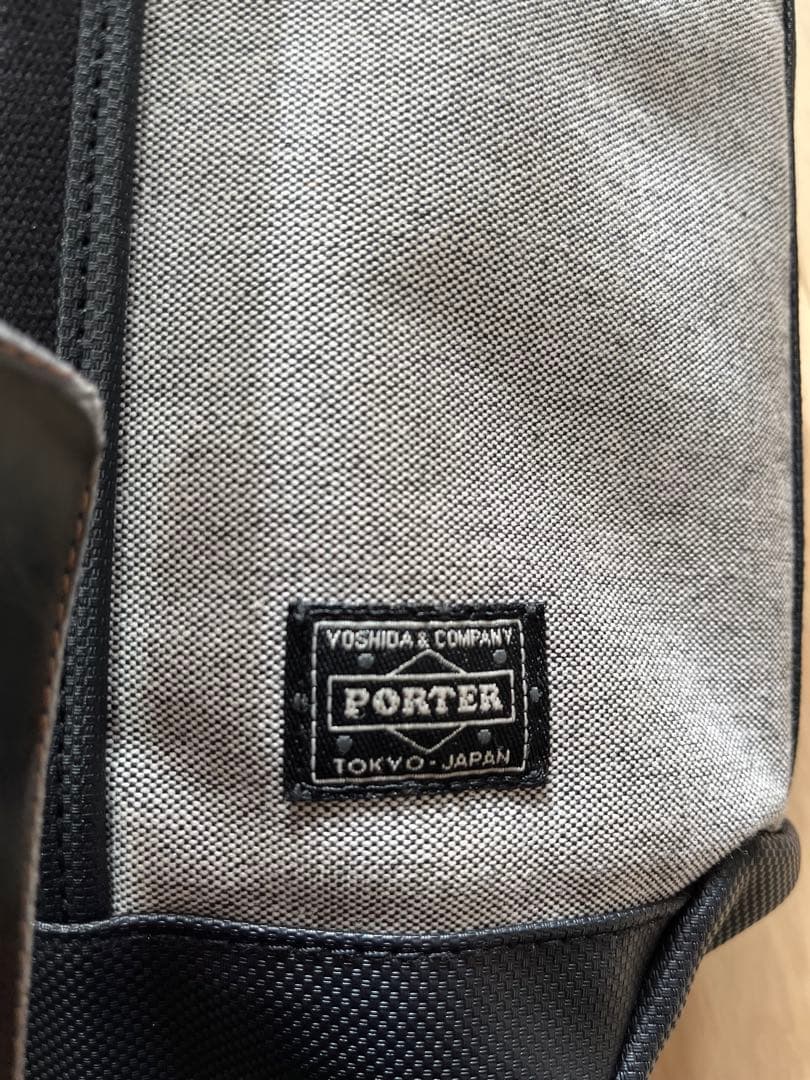 PORTER GIRL トートバッグ グレー/ブラック