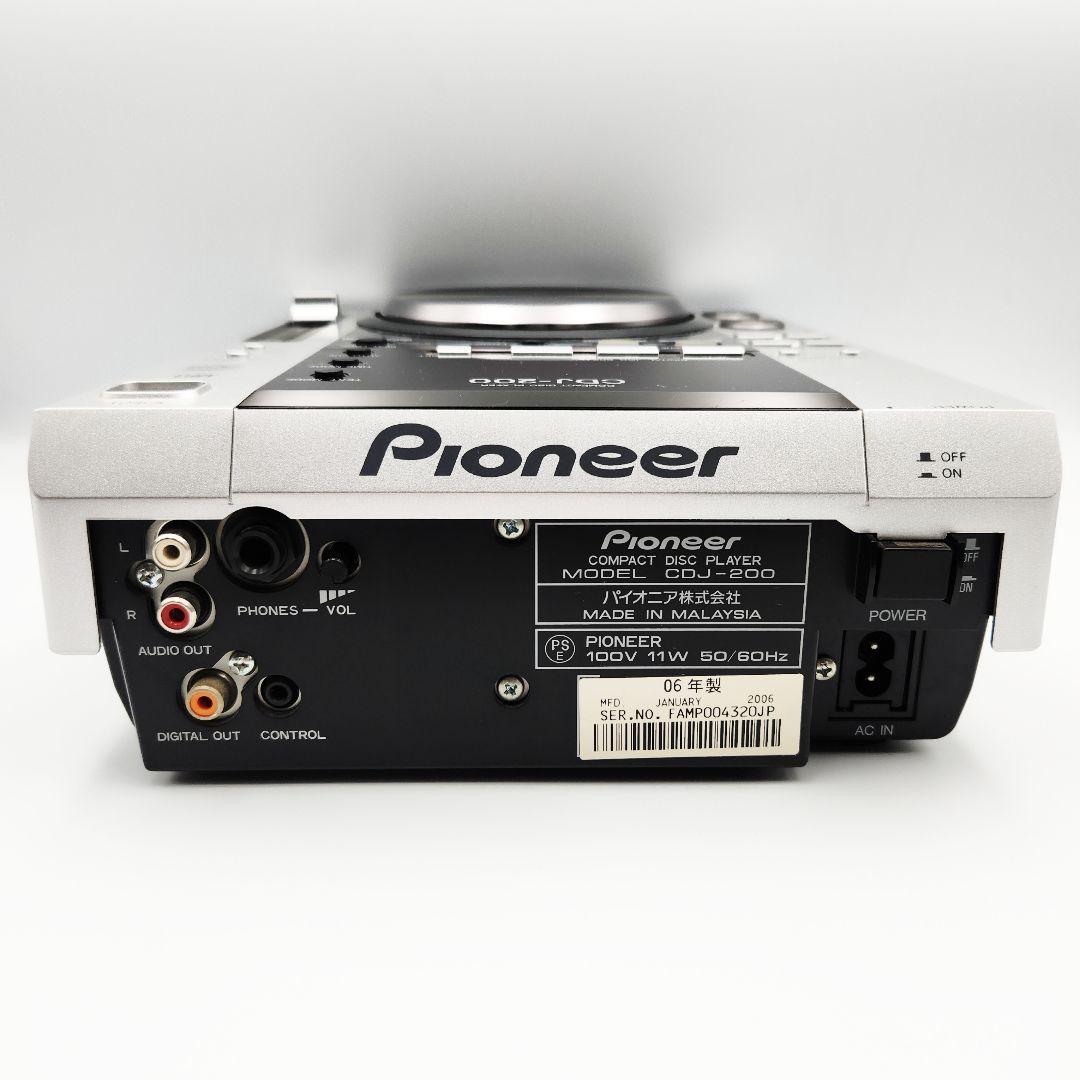 【美品】Pioneer CDJ-200 MP3対応 DJ機材 パイオニア