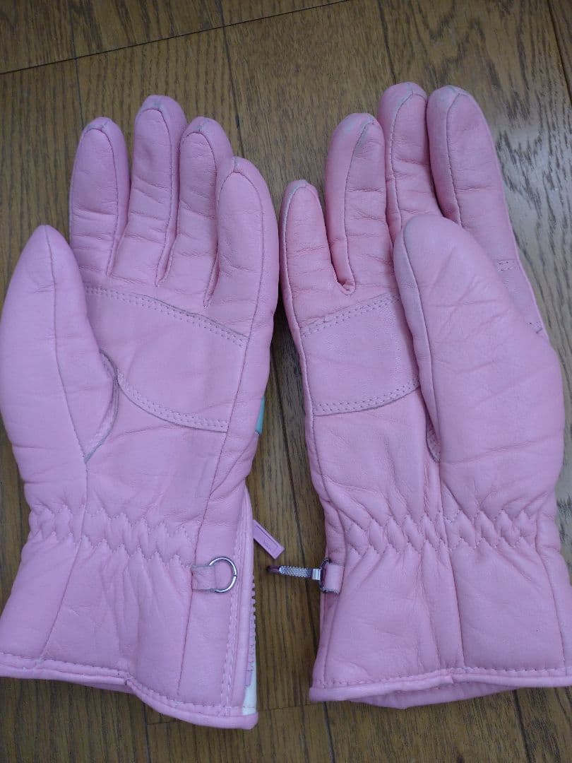 スキー用ウェア つなぎタイプ日本製 &  手袋 レディース  ピンク