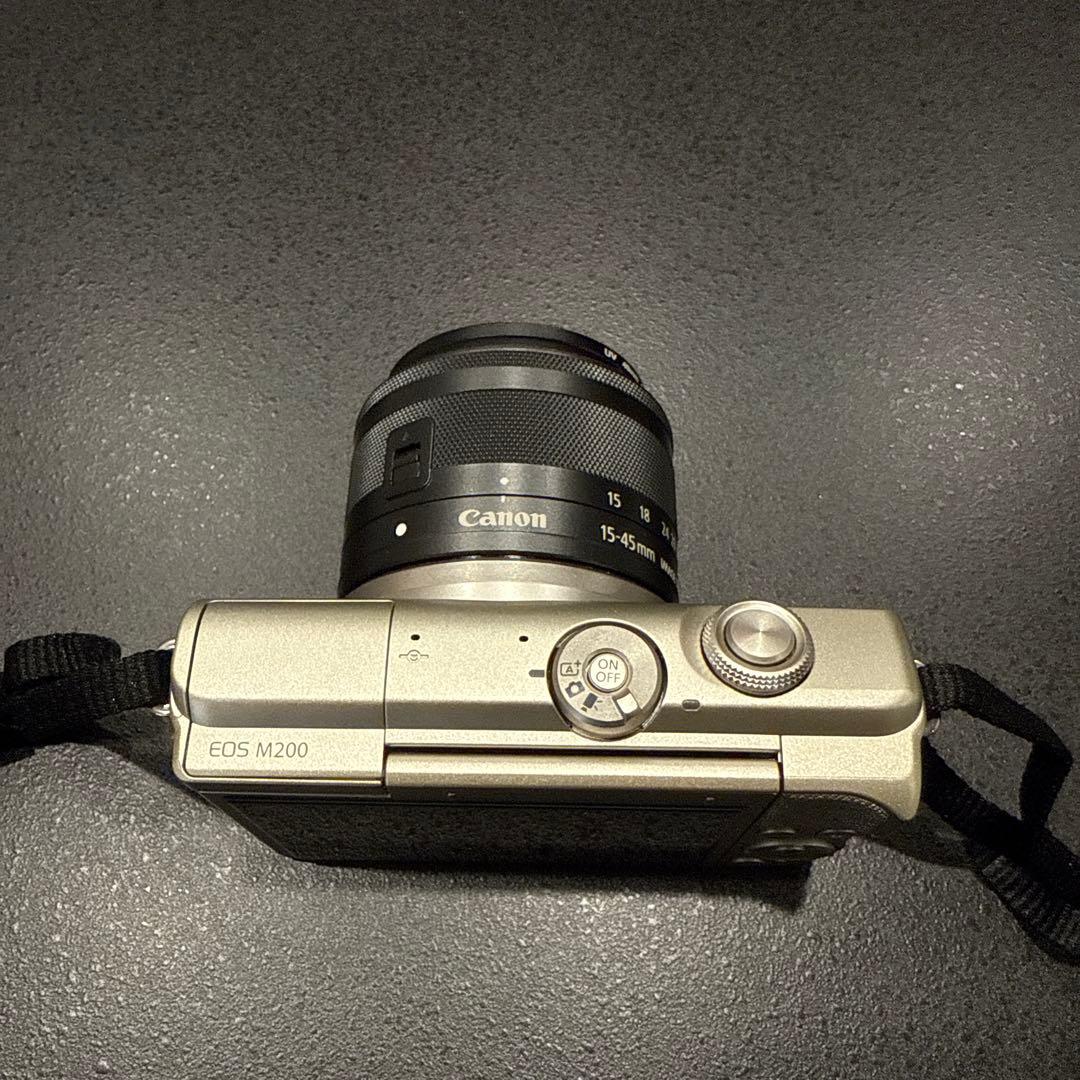 キヤノン EOSM200LIMITEDGOLDKIT