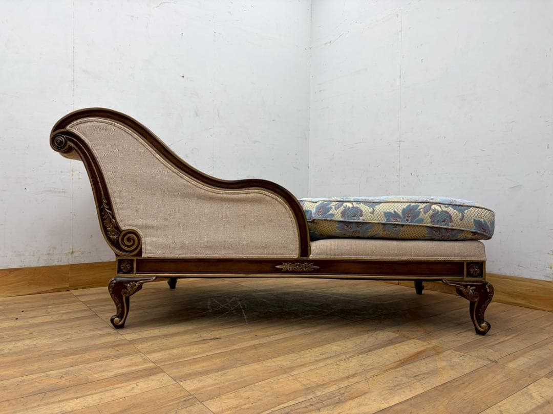 T7875☆美品☆ドレクセルヘリテイジ☆USA☆UPHOLSTEY☆カウチソファ