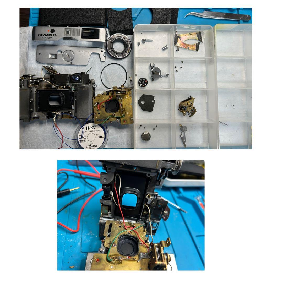 OLYMPUS 35 RC 整備、テスト撮影済み　179544