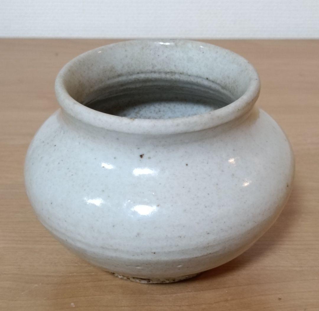 李朝白磁小壺