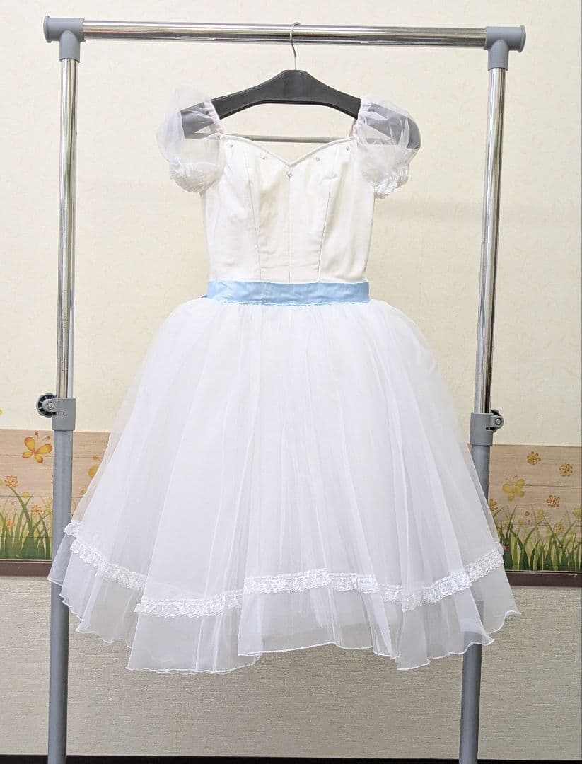 バレエ衣裳/ジュニア 6着セット 頭飾り付き