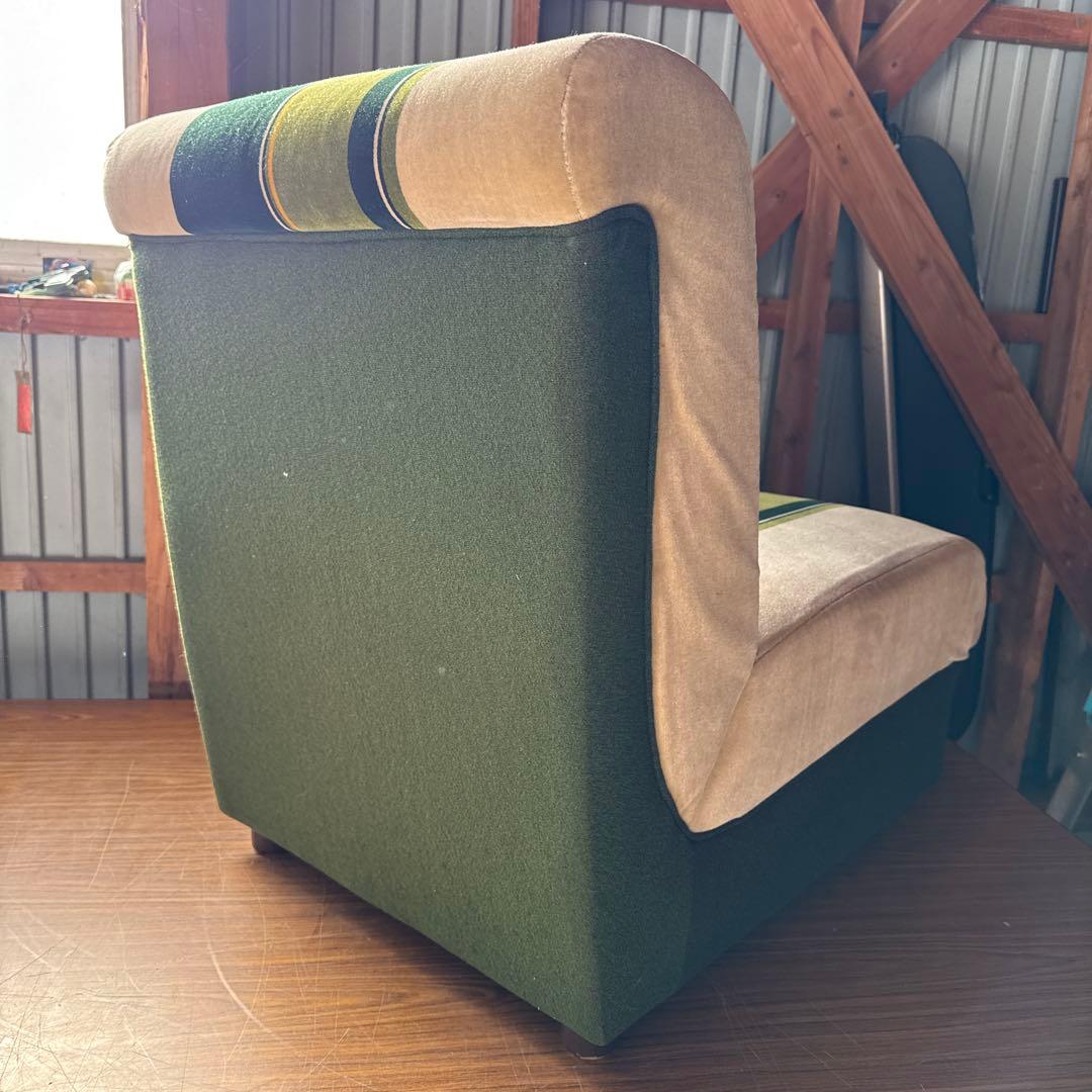 ビンテージ　70年代　時代　一人掛け　ソファ　ミッドセンチュリー