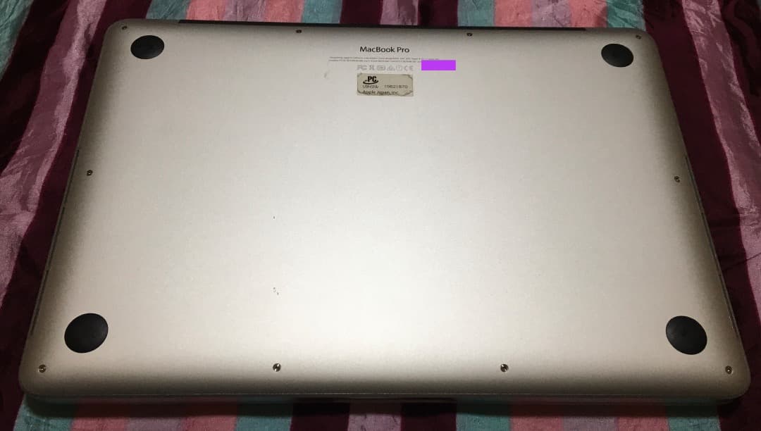 MacBook本体 Apple MacBook PRO 2015 8GB 250GB WIN11
