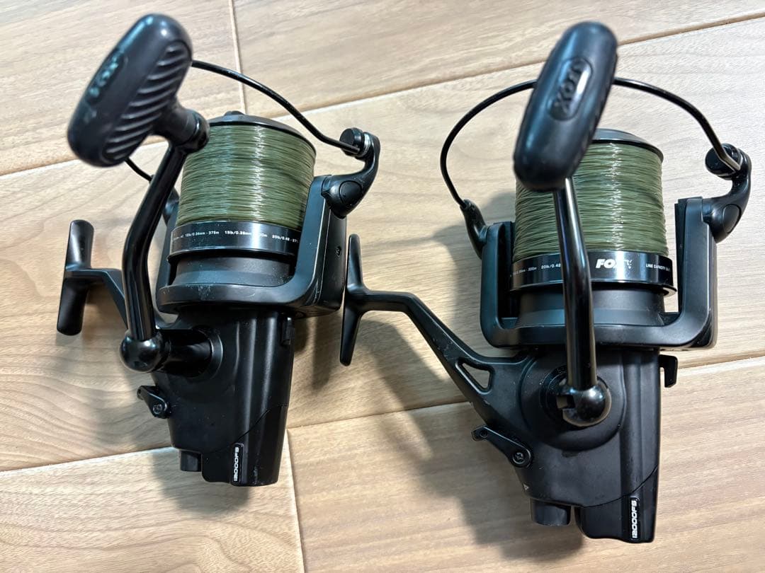 FOX EOS 12000 FS リール　2個 鯉釣り　カープフィッシング