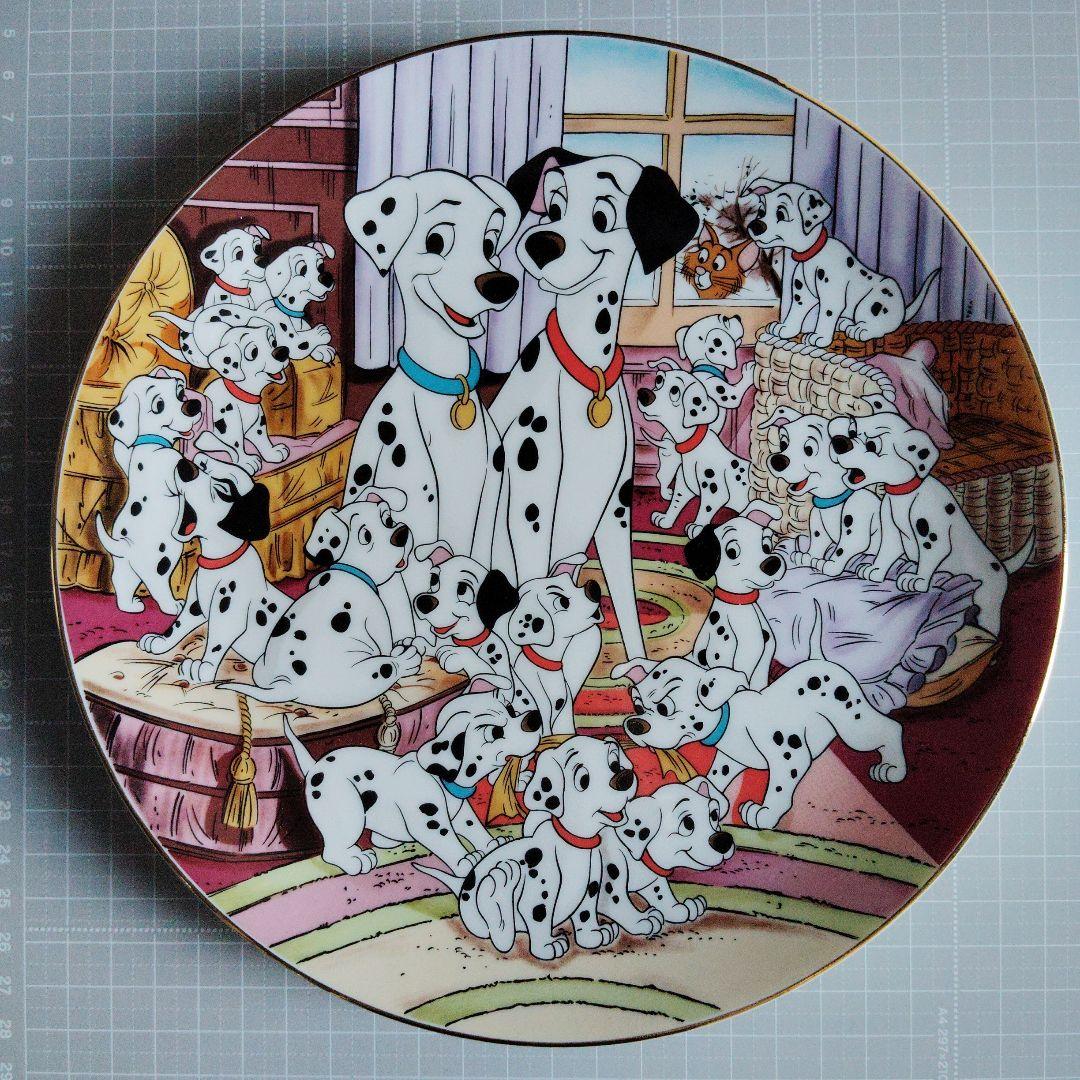KENLEYS社 ディズニー 絵皿 飾り皿 101匹わんちゃん ヴィンテージ