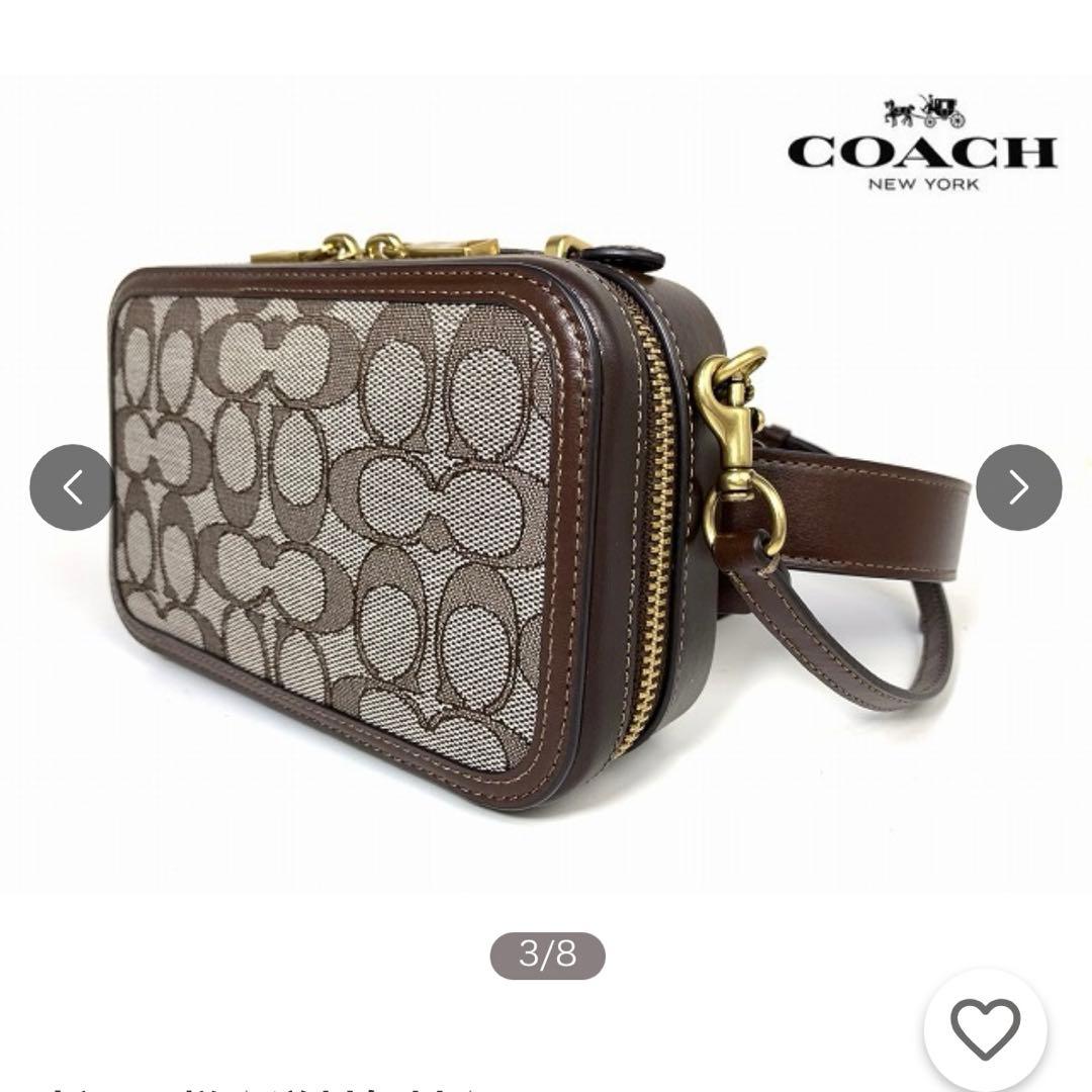 コーチ COACH アリー ボディバッグ ウエストポーチ　カメラバッグ