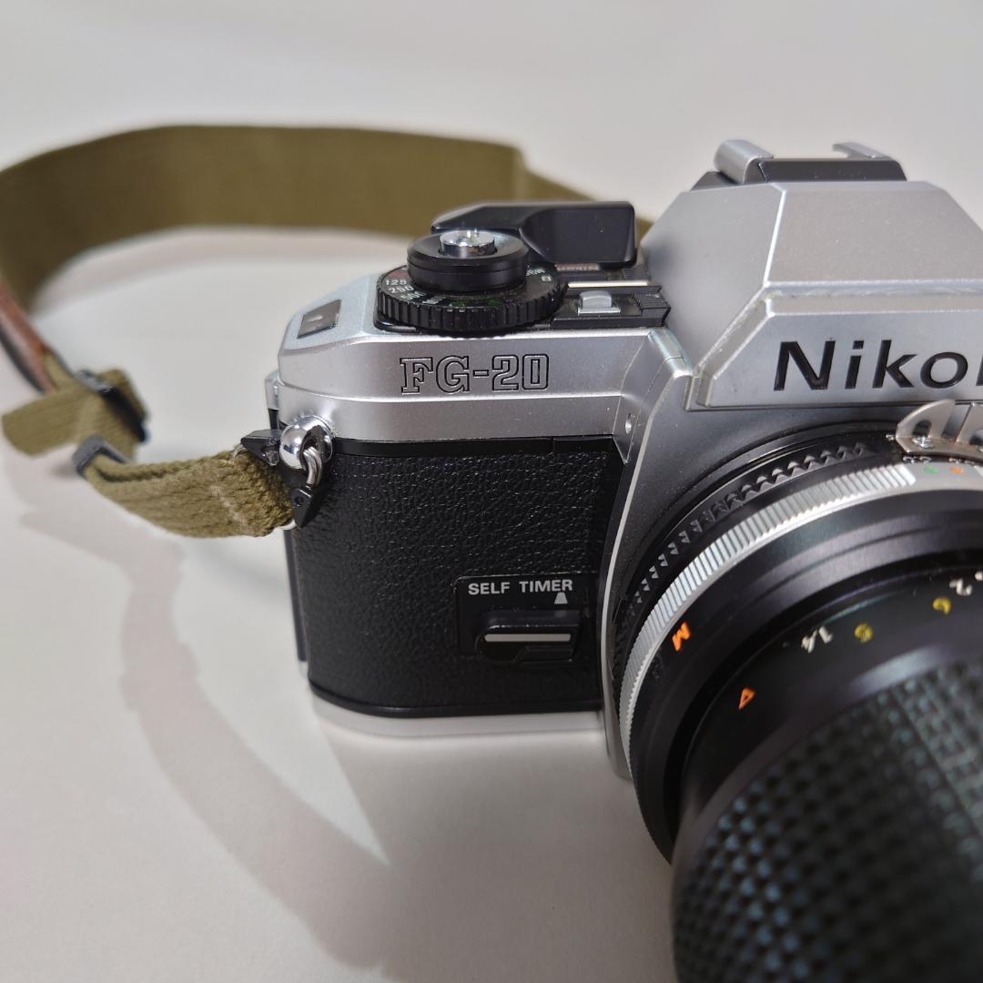 【希少・格安】Nikon（ニコン） FG-20 フィルム式一眼レフカメラ