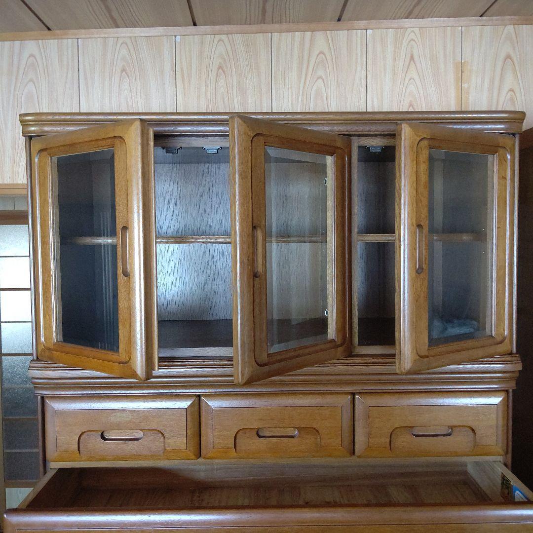 府中 桐製家具 収納チェスト 開き収納セット