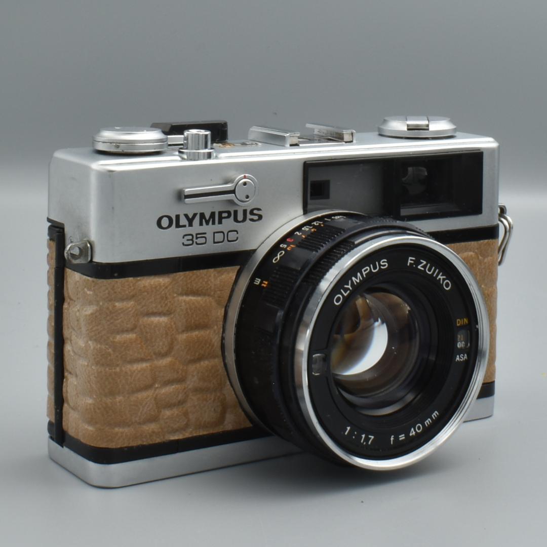 整備済 Olympus 35 DC ベージュ 外装リメイク 動作OK