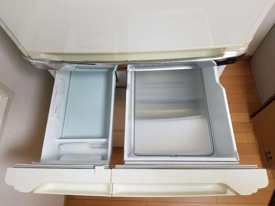 引取り限定 三菱ノンフロン冷凍冷蔵庫 MR-S40J-W