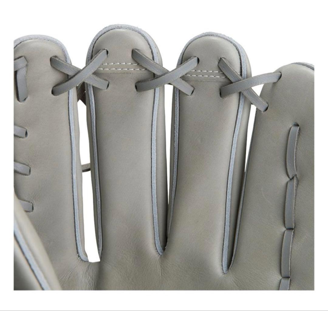 【極美品】ミズノプロ A51 軟式 外野手用 グローブ イチローモデル 色グレー