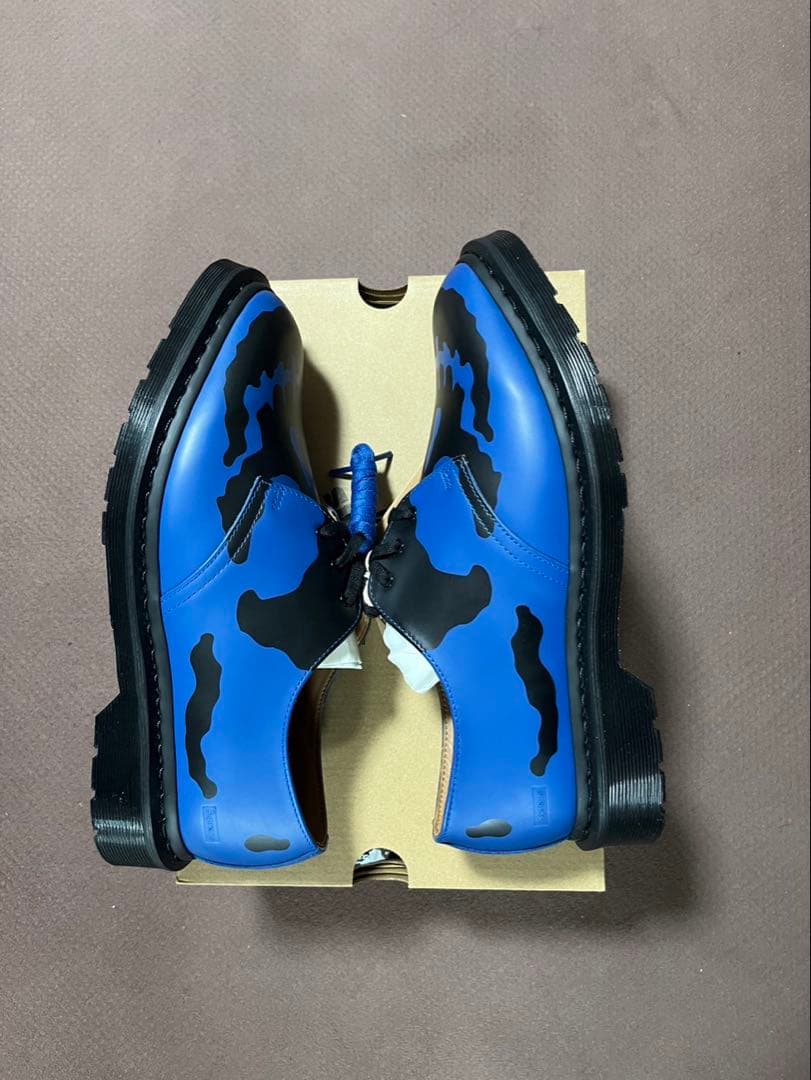 supreme ドクターマーチン スカル青 27cm