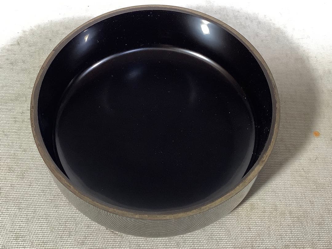 真塗　雪吹棗　中村宗悦　茶道具　送料無料