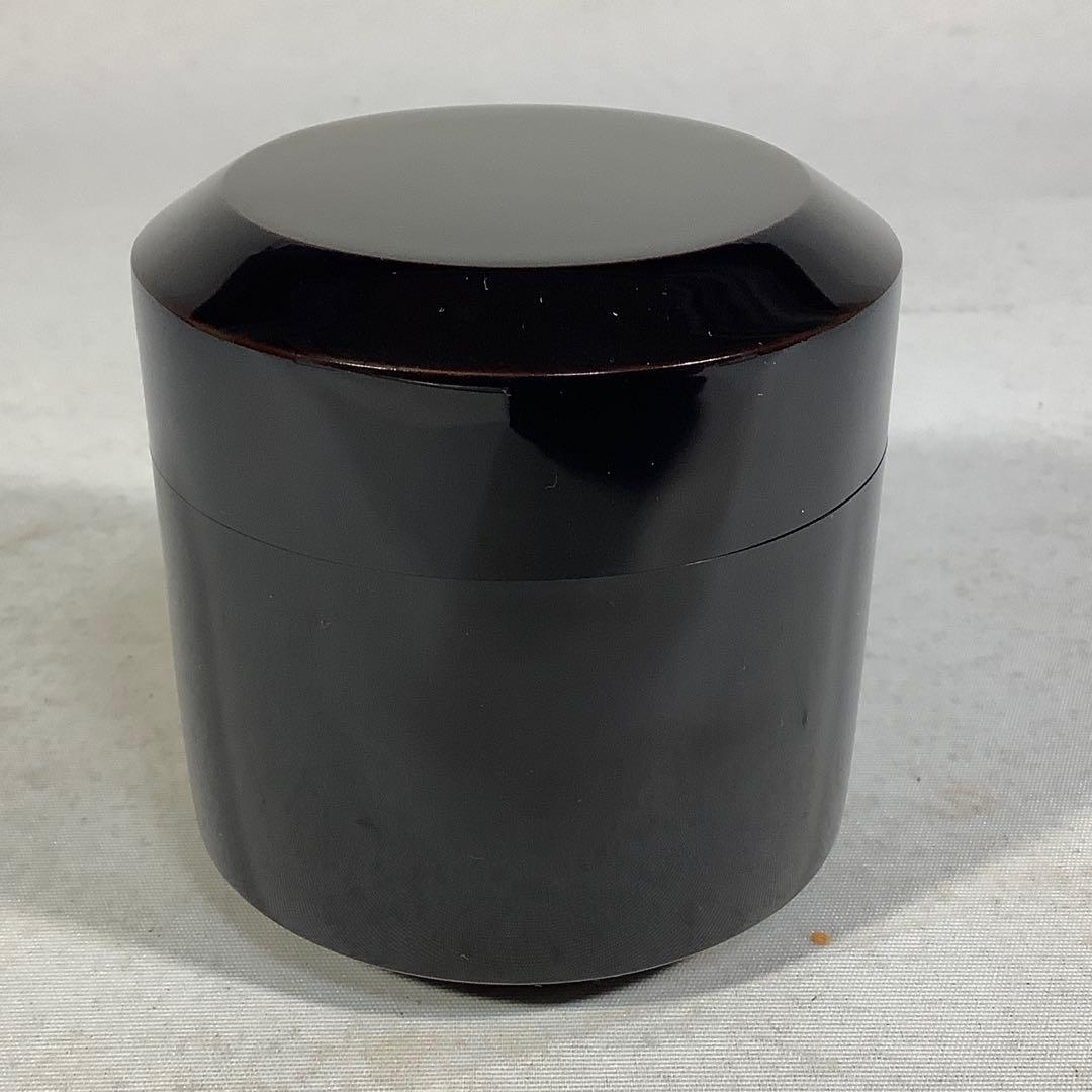 真塗　雪吹棗　中村宗悦　茶道具　送料無料