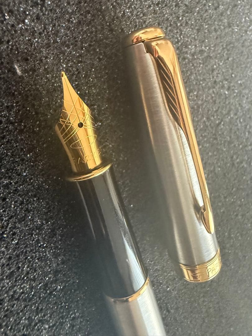 新品 Parker ソネットGR 万年筆 金ニブ