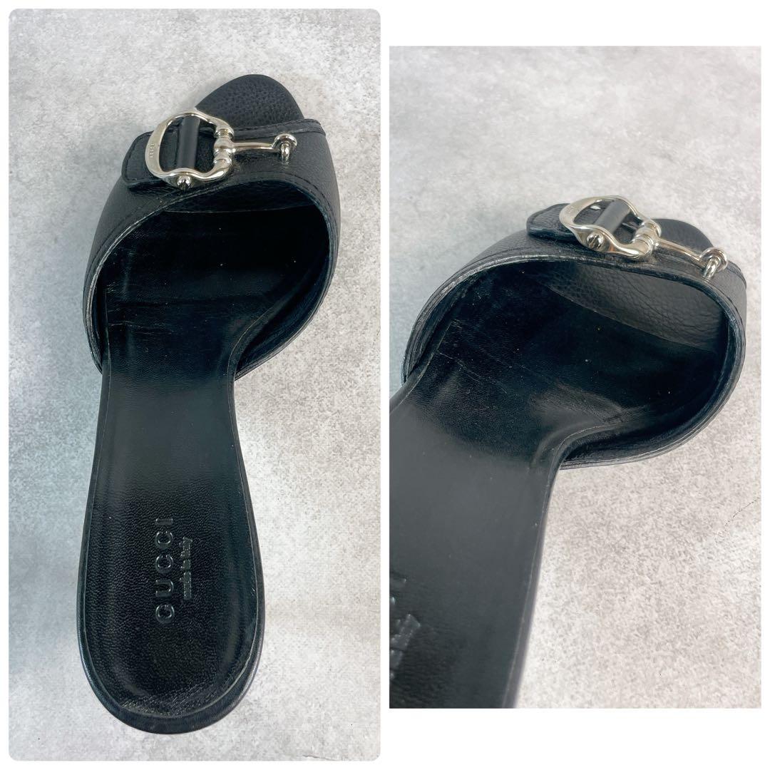 靴 Vintage Gucci Horsebit Sandals 38 1/2