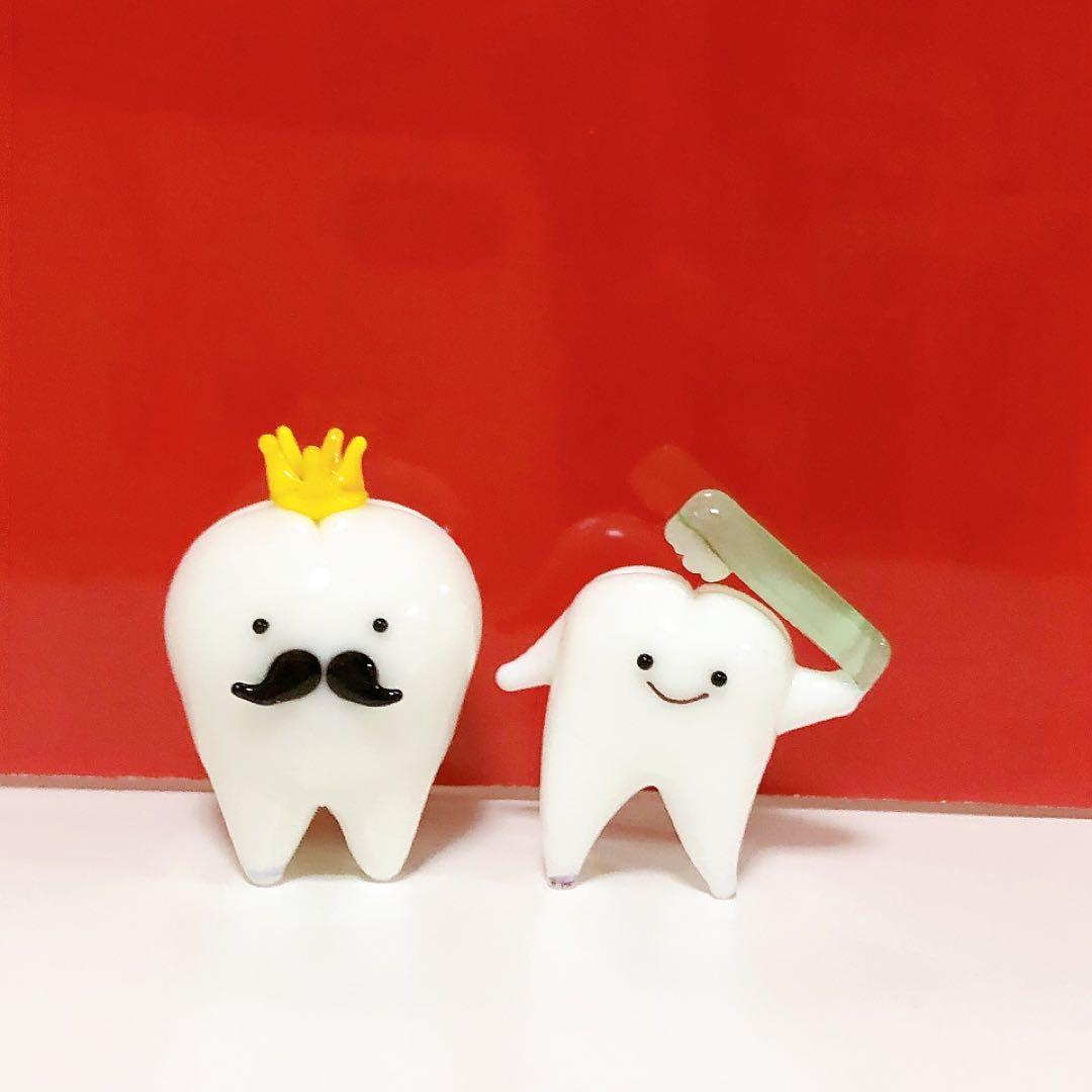 ガラス細工 歯の7点セット