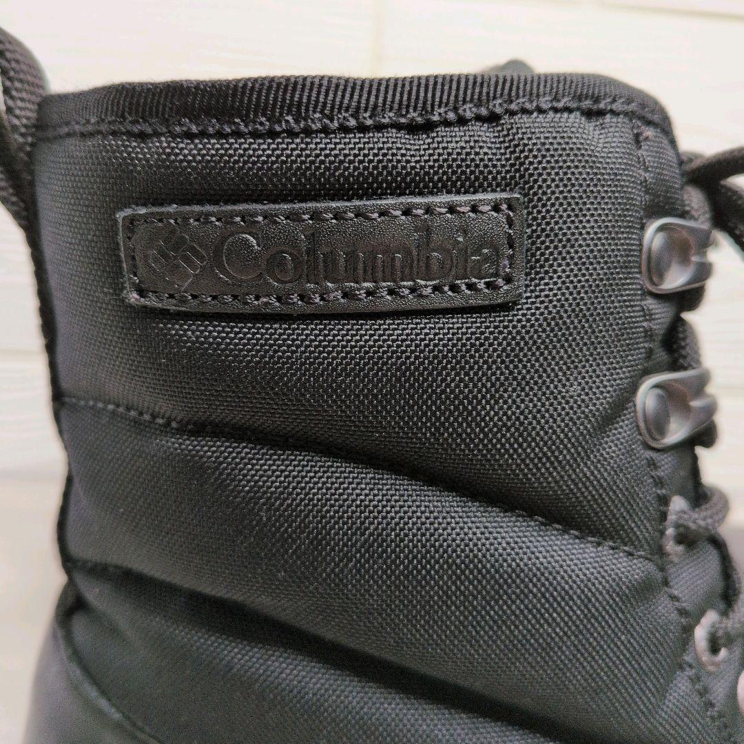 最終お値下げ コロンビア サップランド スノーブーツ 25.0 黒 レザー