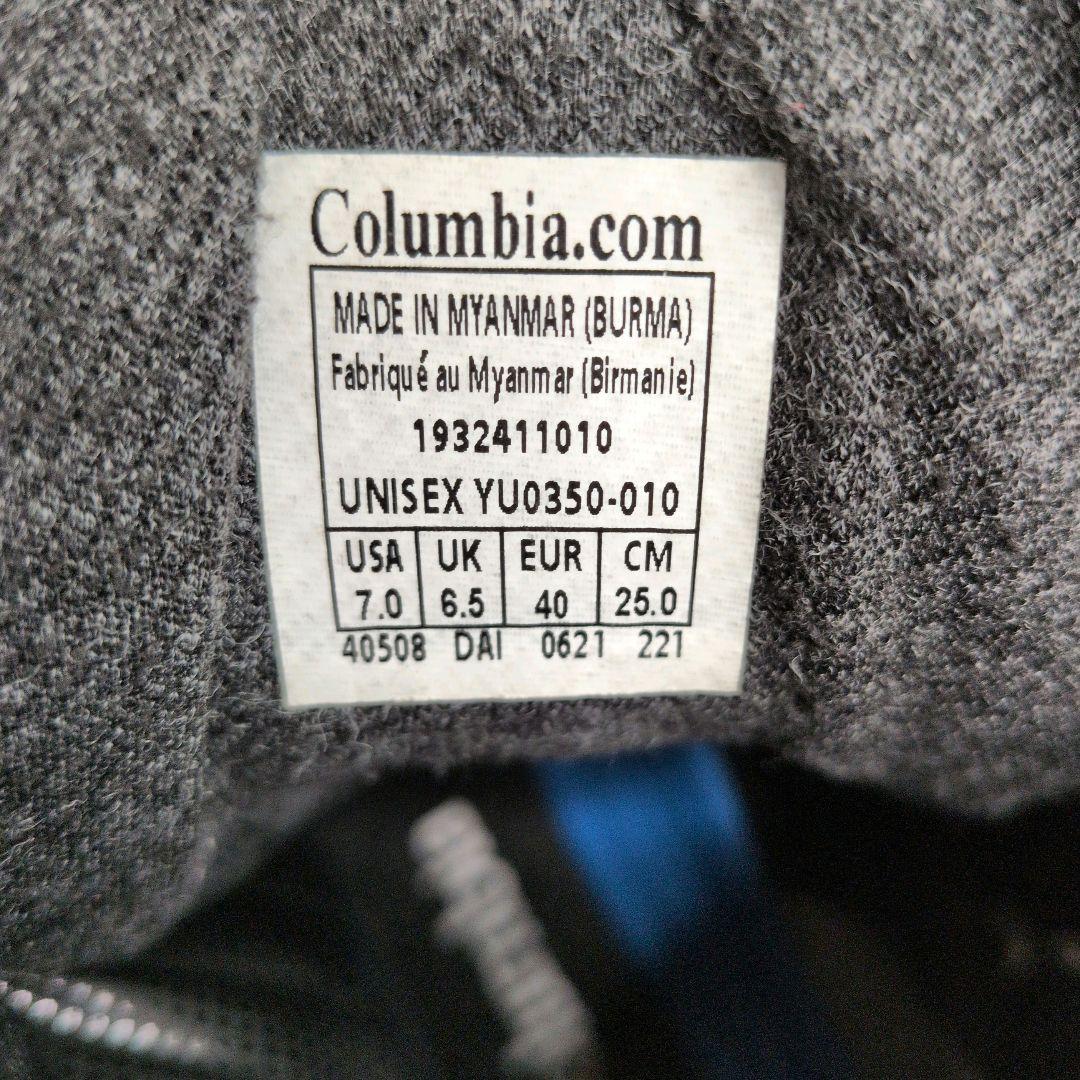 最終お値下げ コロンビア サップランド スノーブーツ 25.0 黒 レザー