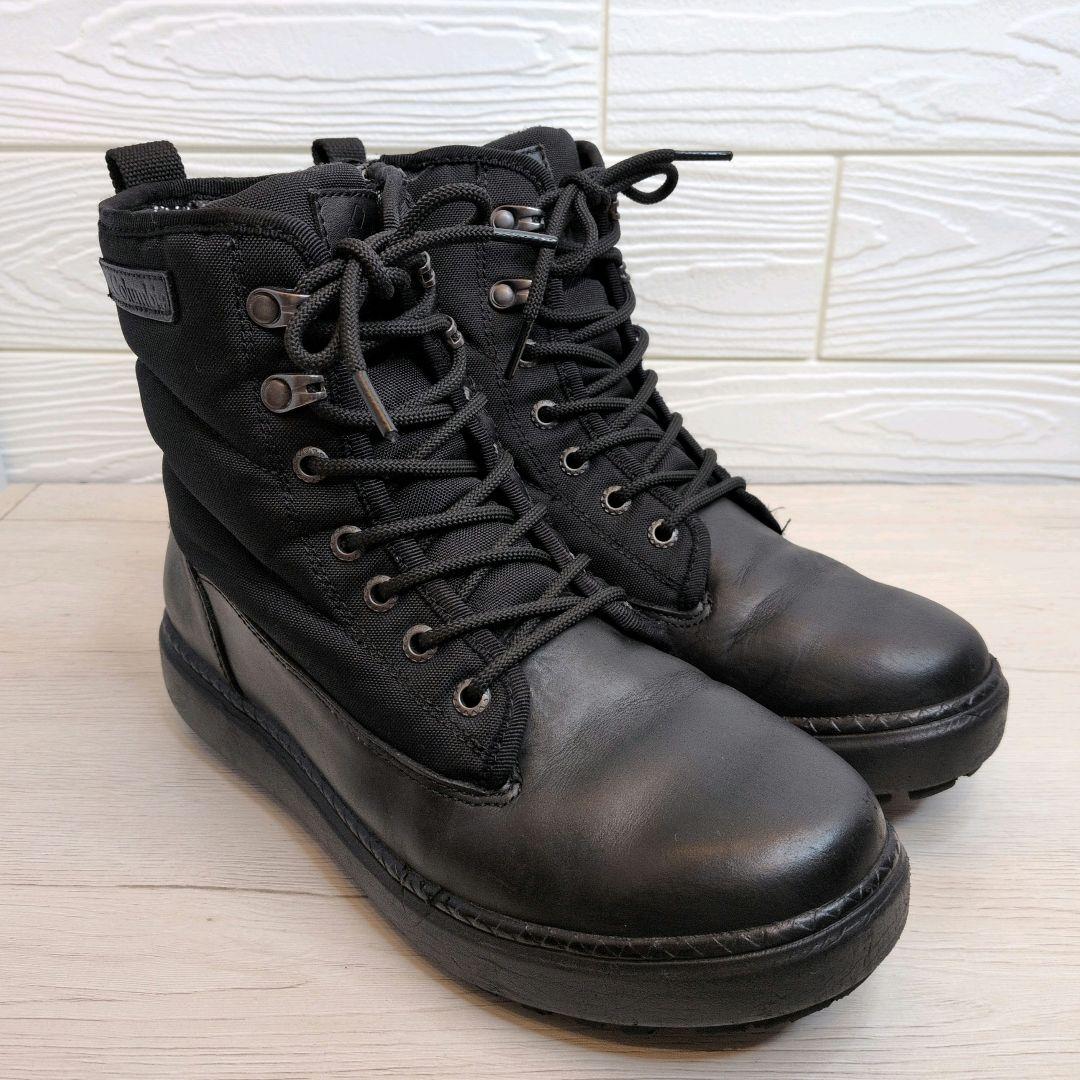最終お値下げ コロンビア サップランド スノーブーツ 25.0 黒 レザー