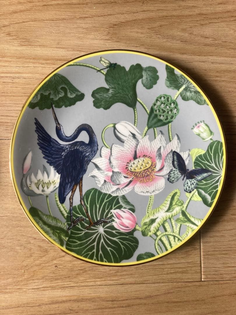 ウェッジウッド ワンダーラスト ウォーターリリー プレート 皿 20cm 2枚