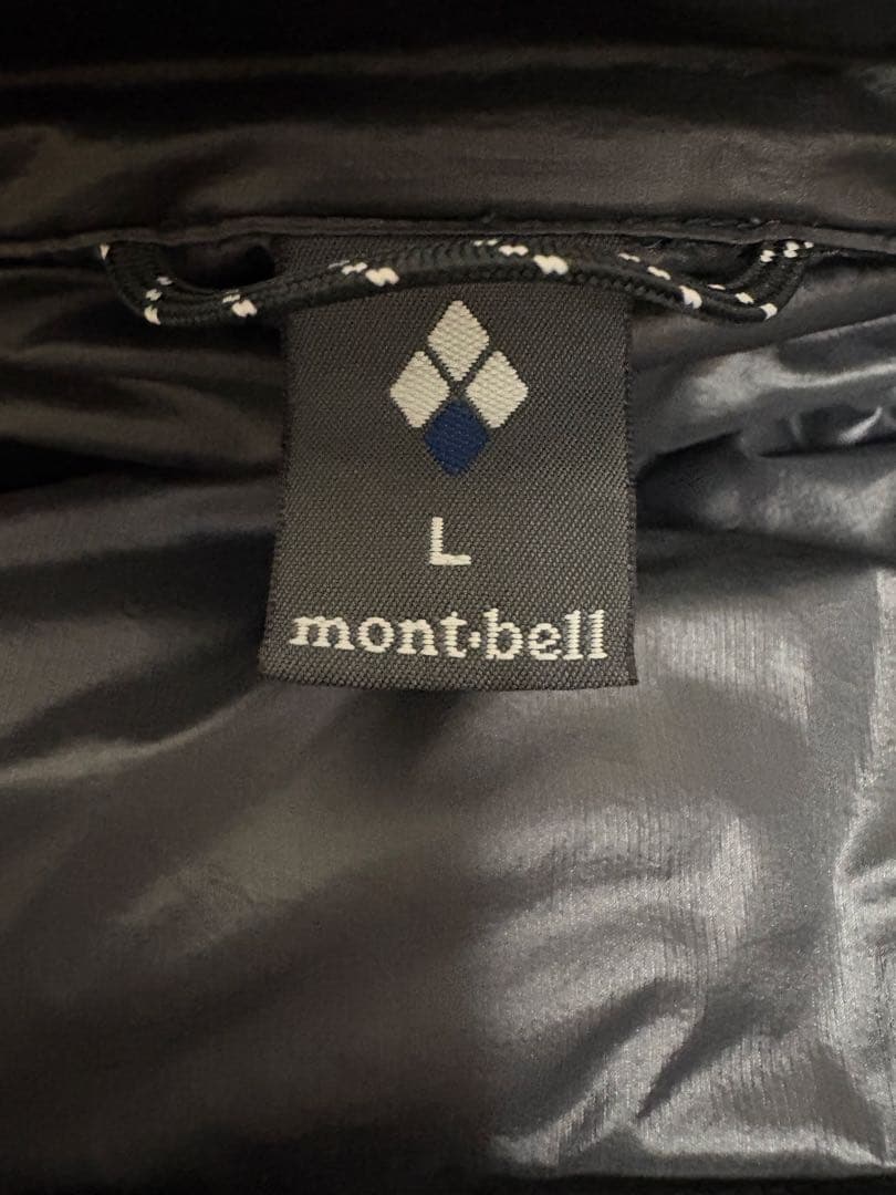【廃盤品】mont-bell パーマフロストライトダウンパーカ 黒 L