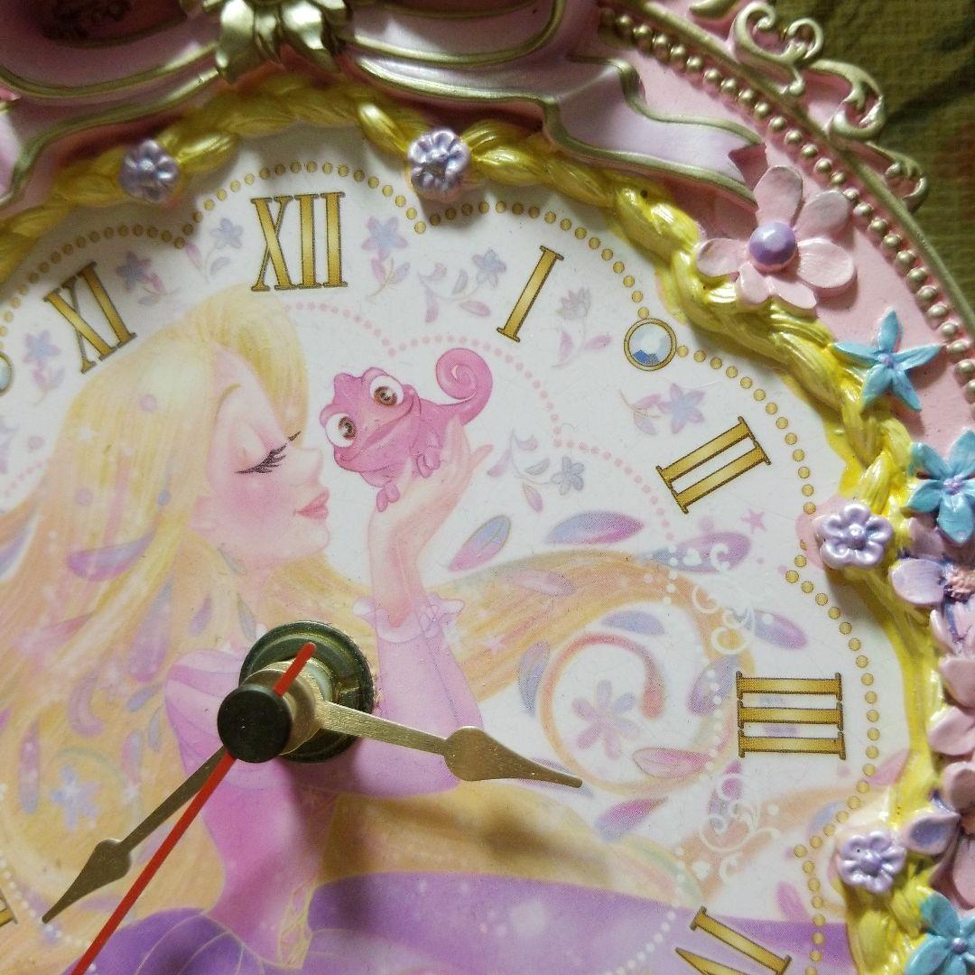 ディズニーストア ラプンツェル　時計 壁掛け 置き時計