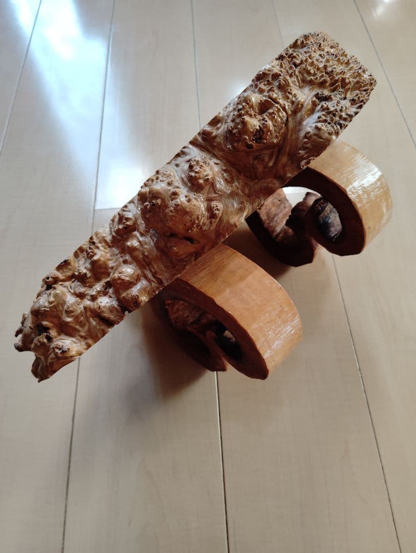 [天然木こぶ☆座卓/花台/盆栽台/瓶台/飾り台]