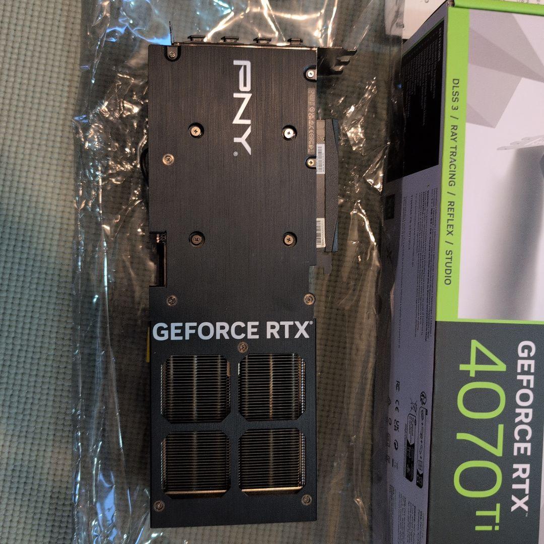 PNY GeForce RTX4070Ti ジャンク
