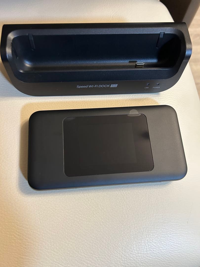 Speed Wi-Fi DOCK 5G 01 ブラック【新品・未使用】