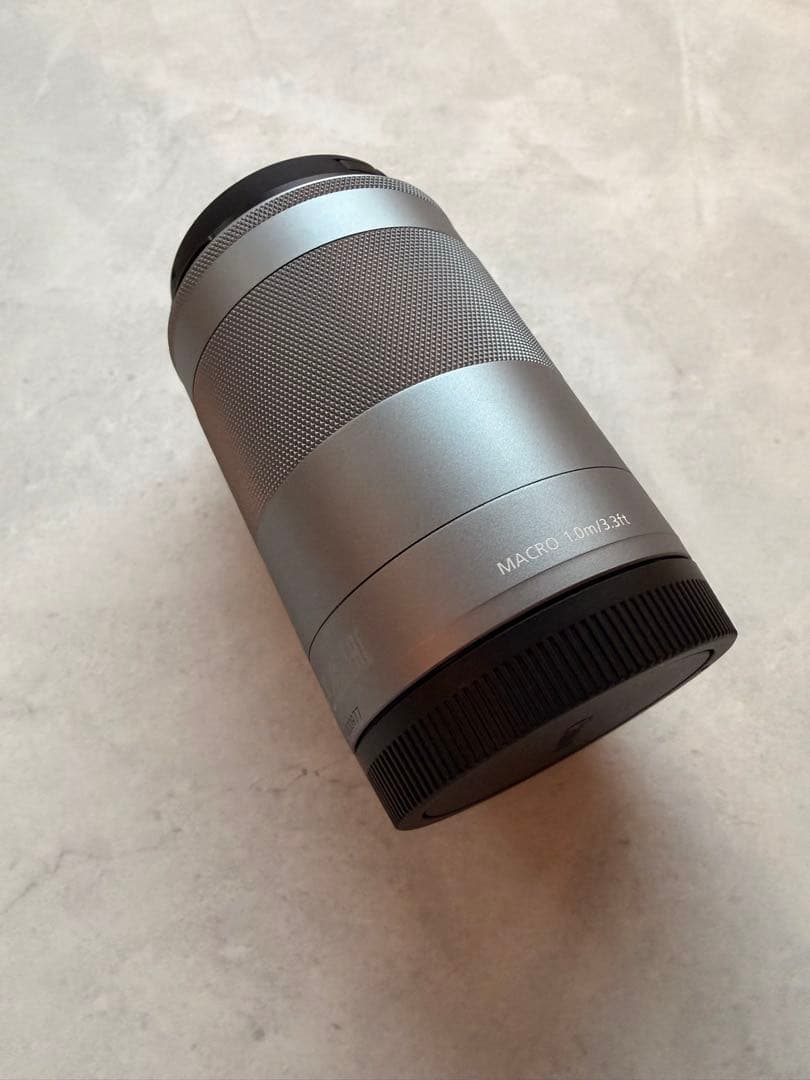 《新品未使用》Canon EF-M 55-200mm ズームレンズ シルバー