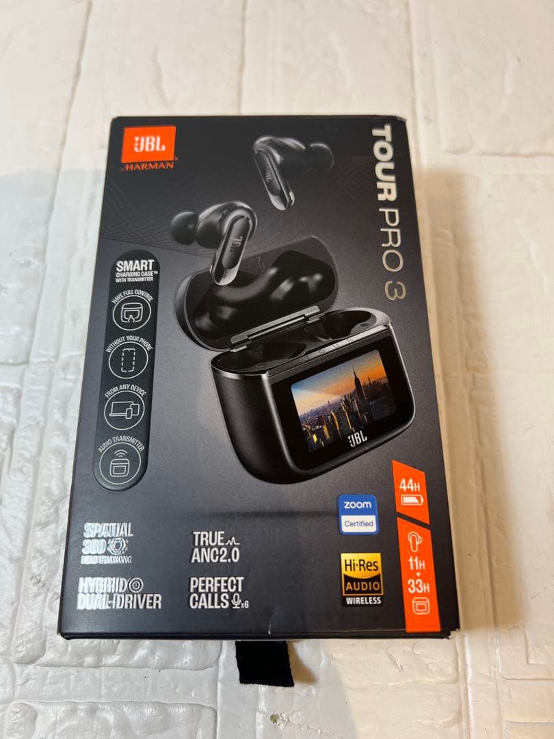 JBL JBLTOURPRO3BLK ワイヤレスイヤホン 黒