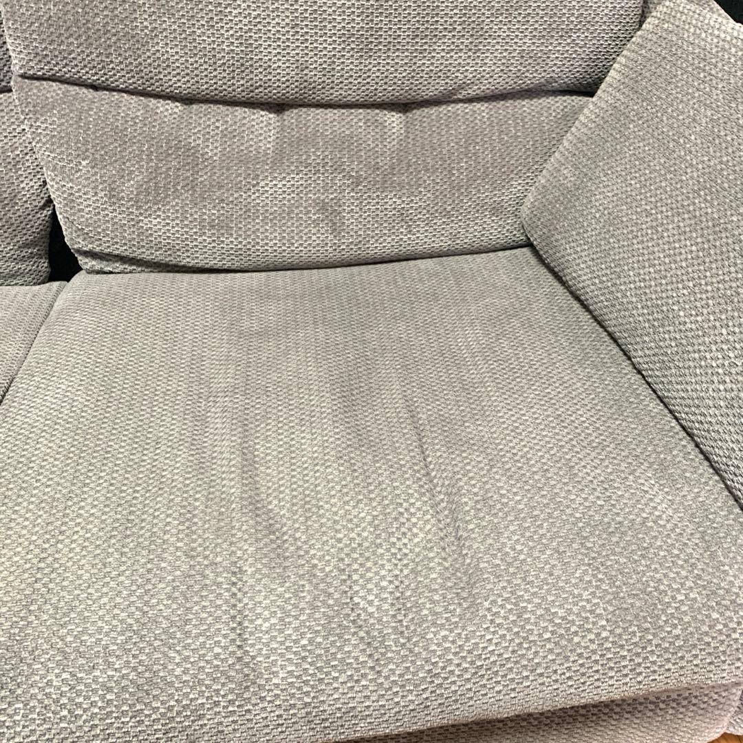 グレー　ソファー　２人3人用　ニトリ　椅子