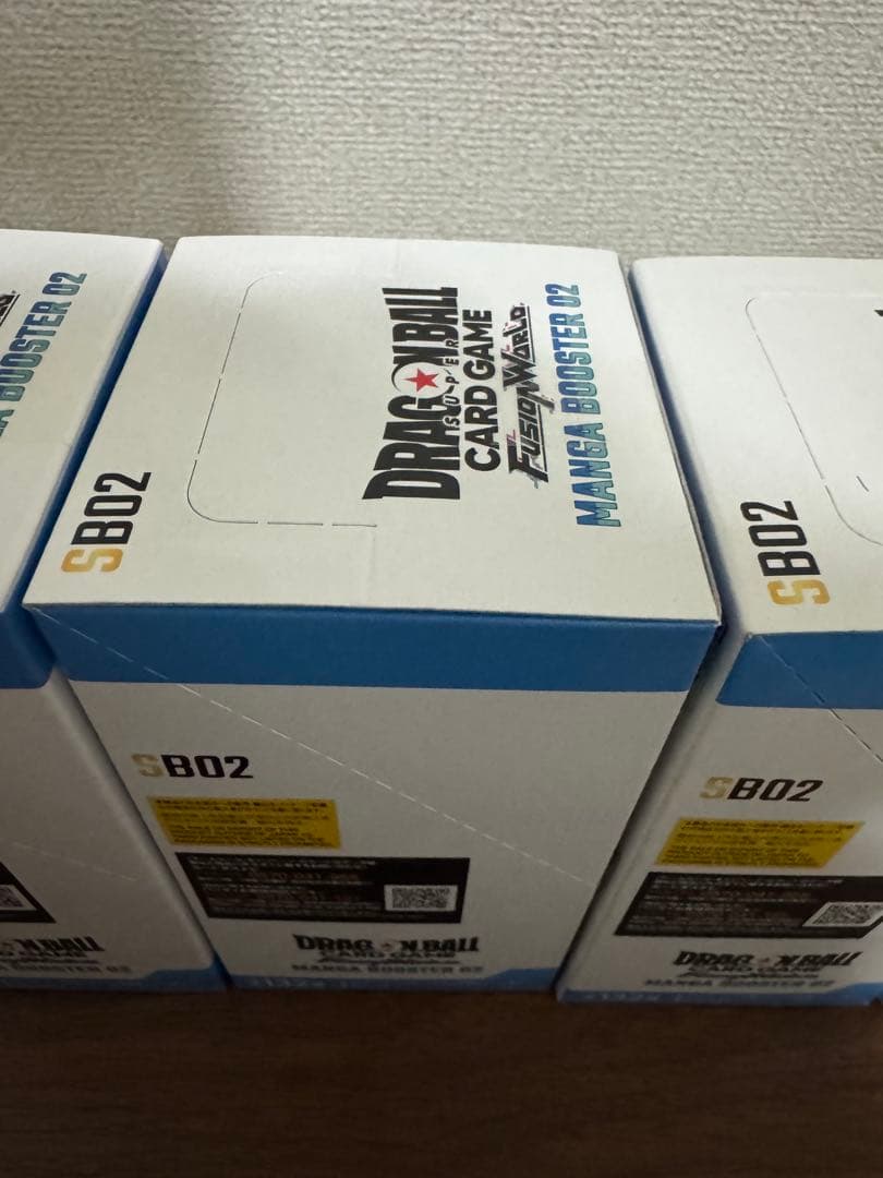 ドラゴンボール・フュージョンワールド MANGA BOOSTER02！×4BOX
