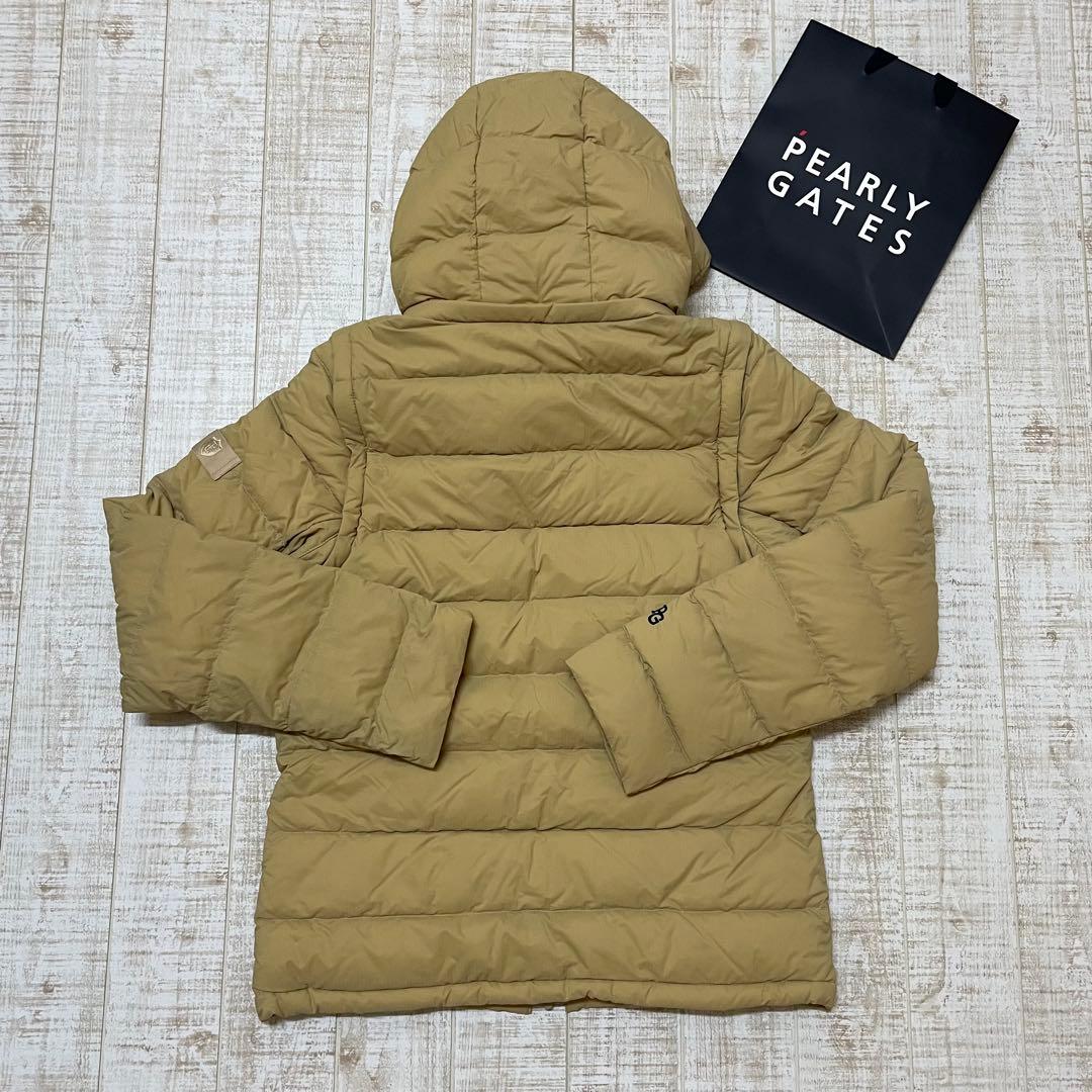 新品 パーリーゲイツ ダウンジャケット 高級 ベージュ Lサイズ（5）