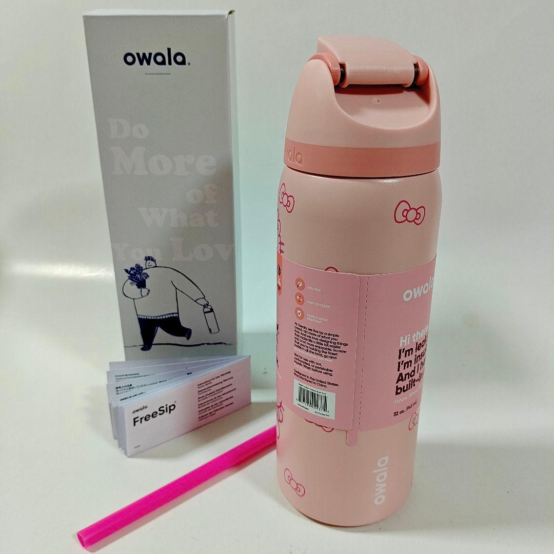 新品 Owala FreeSipxHello Kitty水筒32 ozサンリオ