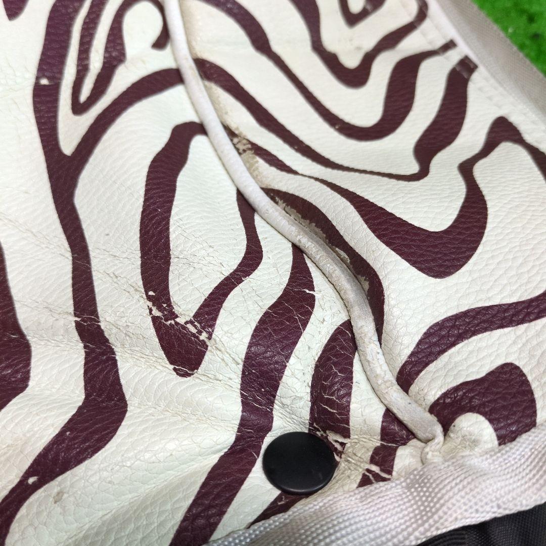 ゼブラ柄 ゴルフキャディバッグ OAKLEY