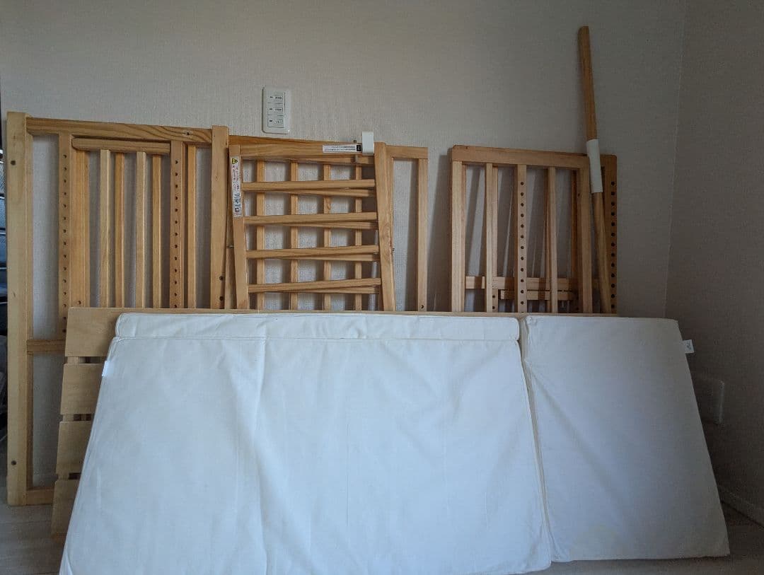 ベッドに横付け「soinel＋long 」(ベッドフェンスのおまけ付き)