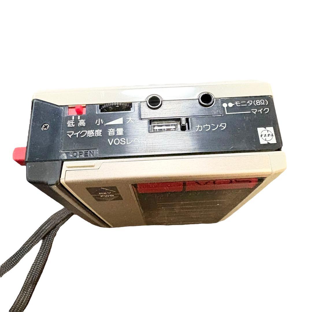 奇跡の未使用品？　National VOS ミニカセットプレーヤー　RQ-382